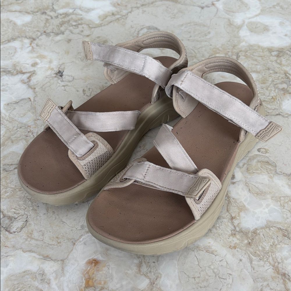 Teva Women's Zymic Sandals Women’s – Neutral Beige – Sport Comfort - Picture 4 of 12